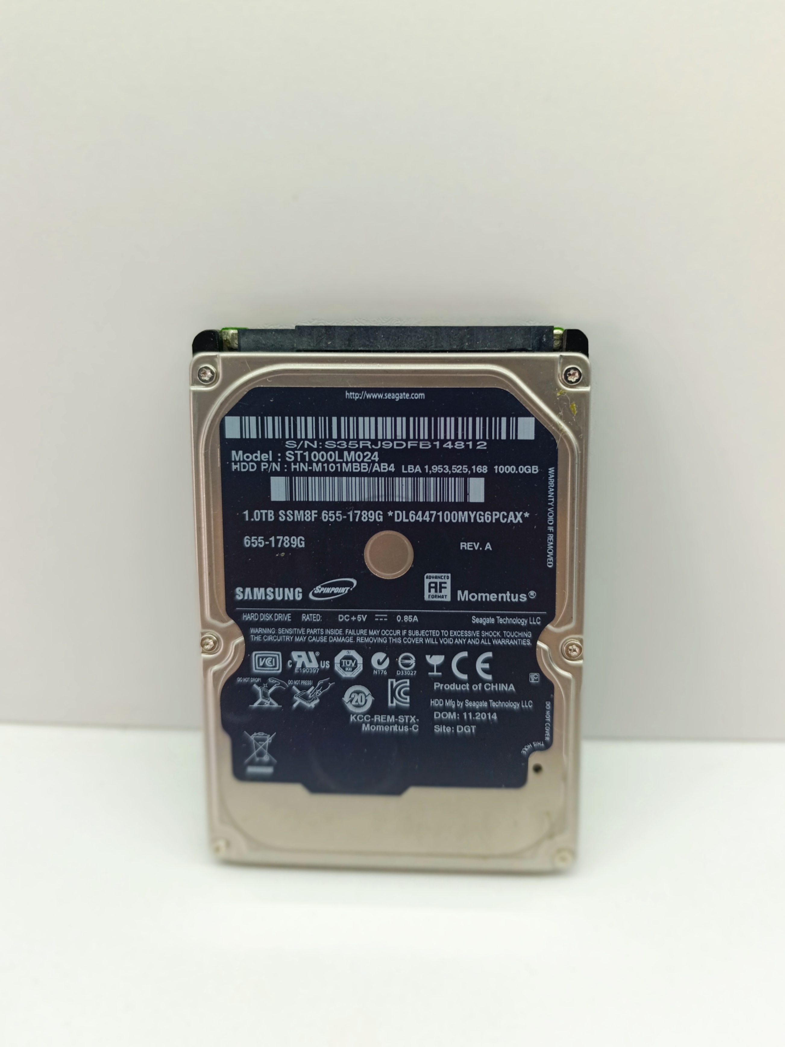 هارد 1 ترابایت سامسونگ مشکی HDD