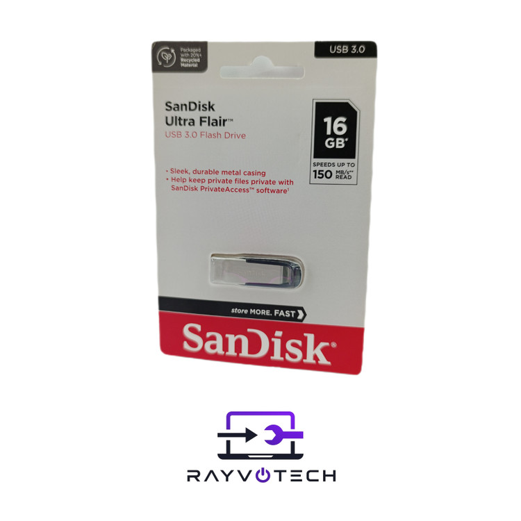 فلش مموری سن دیسک (SanDisk) مدل Ultra Flair CZ73 ظرفیت 16 گیگابایت
