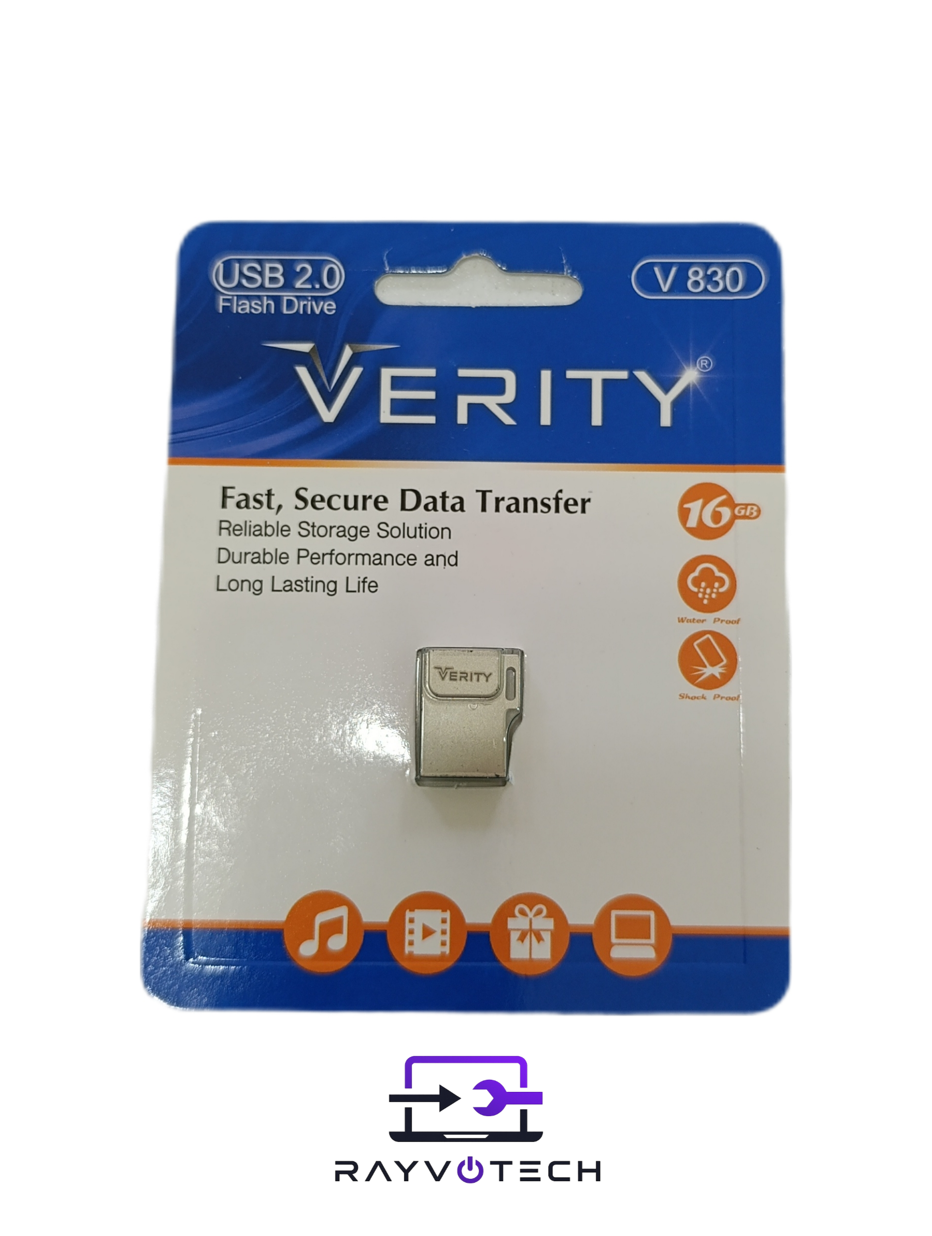 فلش مموری وریتی (Verity) مدل V830 ظرفیت 16 گیگابایت