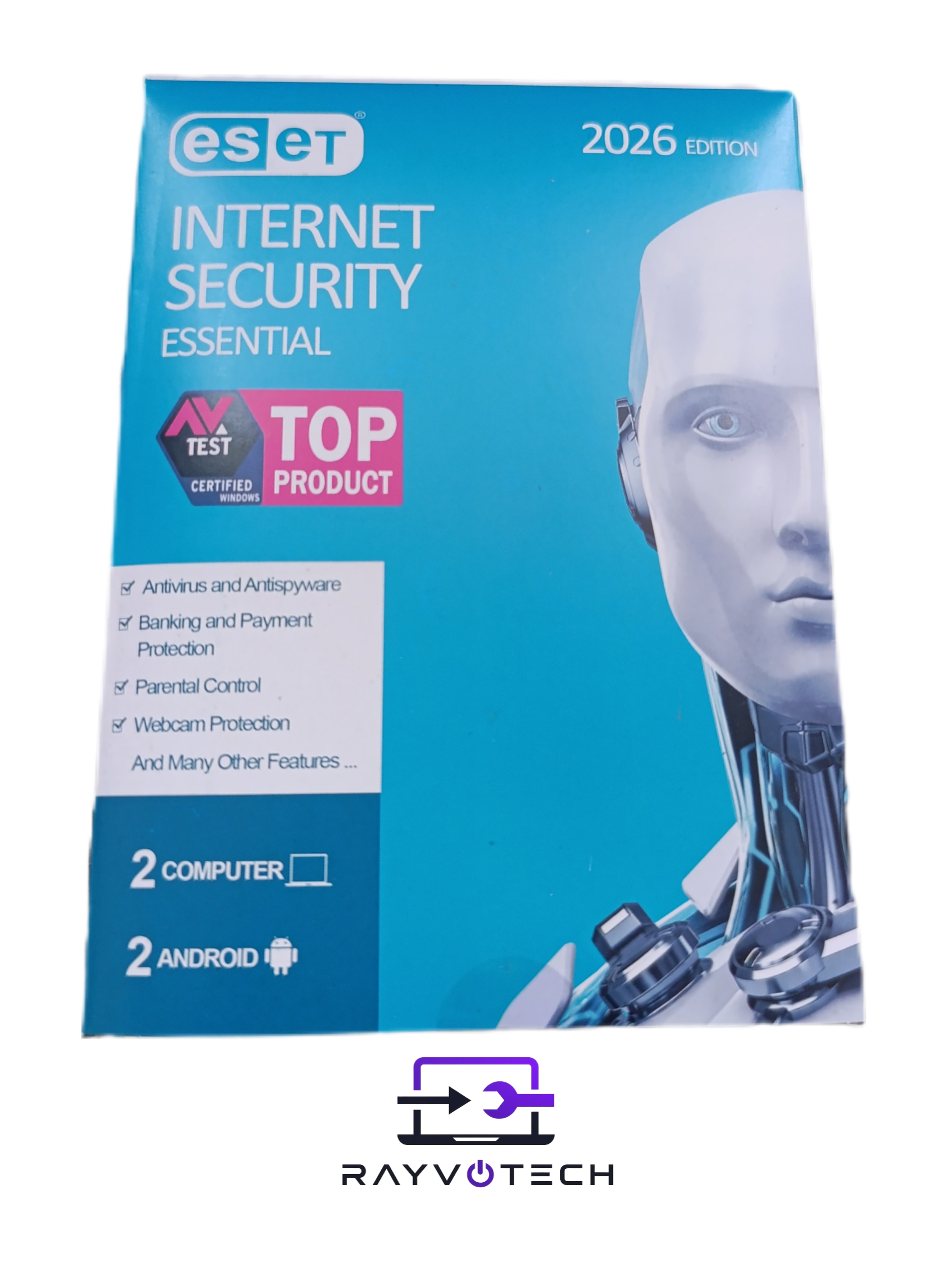لایسنس اورجینال آنتی ویروس ایست (ESET) یک ساله نسخه 2026 (Essential Security)