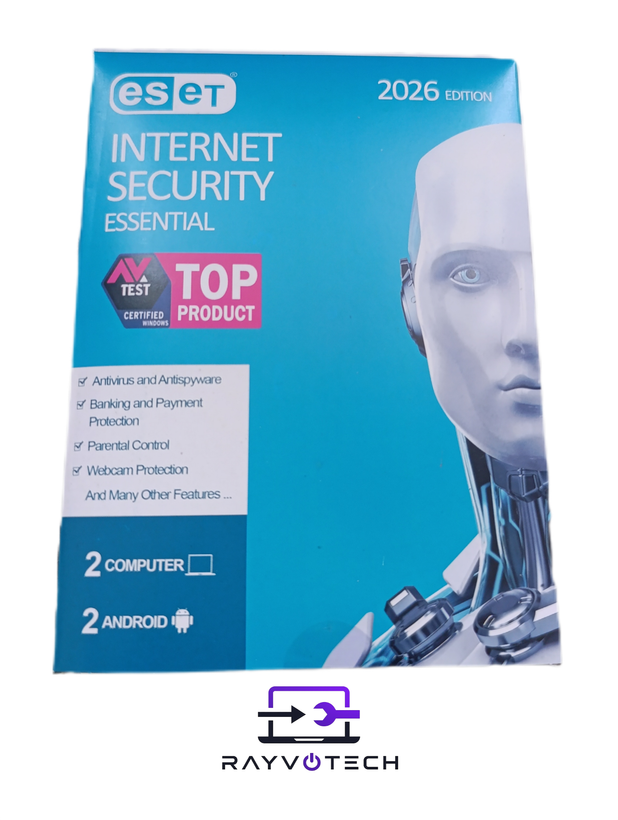 لایسنس اورجینال آنتی ویروس ایست (ESET) یک ساله نسخه 2026 (Essential Security)
