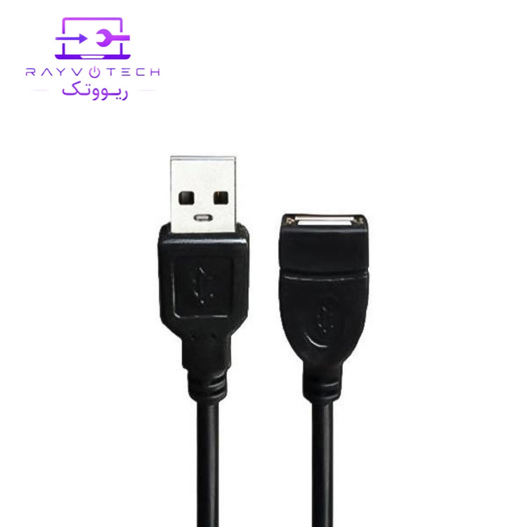 کابل افزایش طول USB بابل (Baybel) طول 1.5 متر