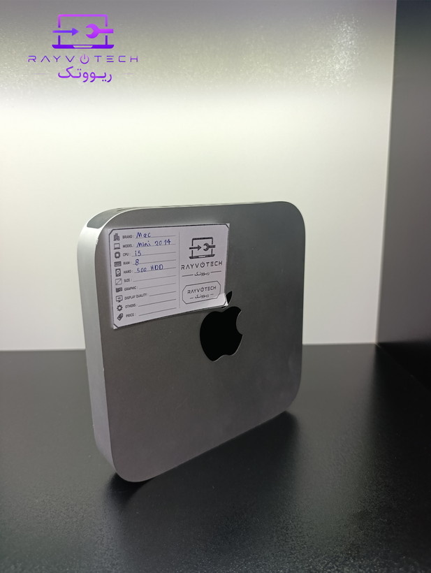 مینی کیس اپل مک مینی (Mac Mini) مدل 2014 - پردازنده i5 / رم 8 گیگابایت (کارکرده/استوک)