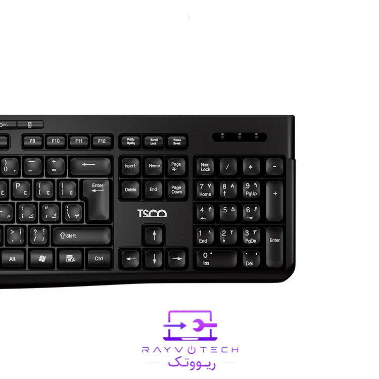 کیبورد بیسیم تسکو (TSCO) مدل TK 7007W