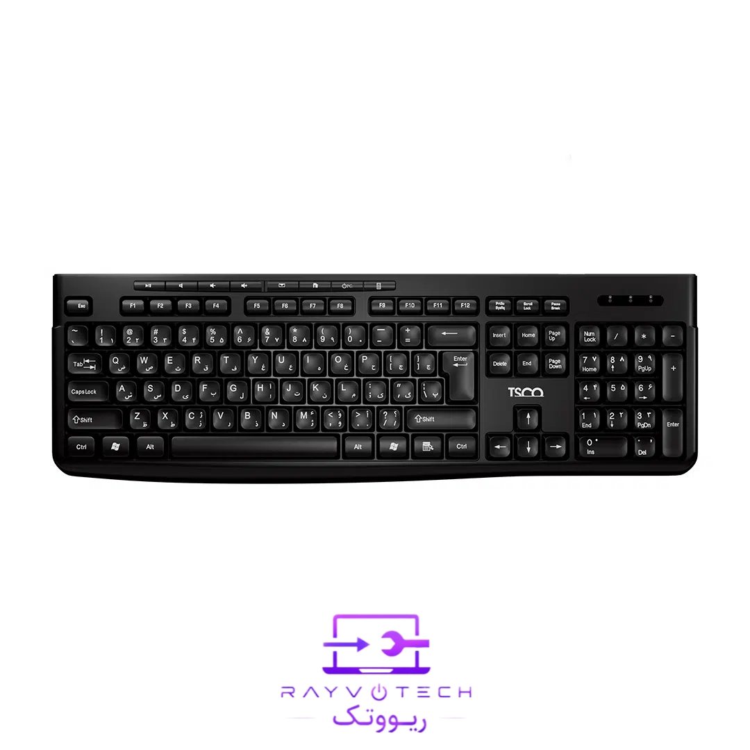کیبورد بی‌سیم تسکو (TSCO) مدل TK 7007W