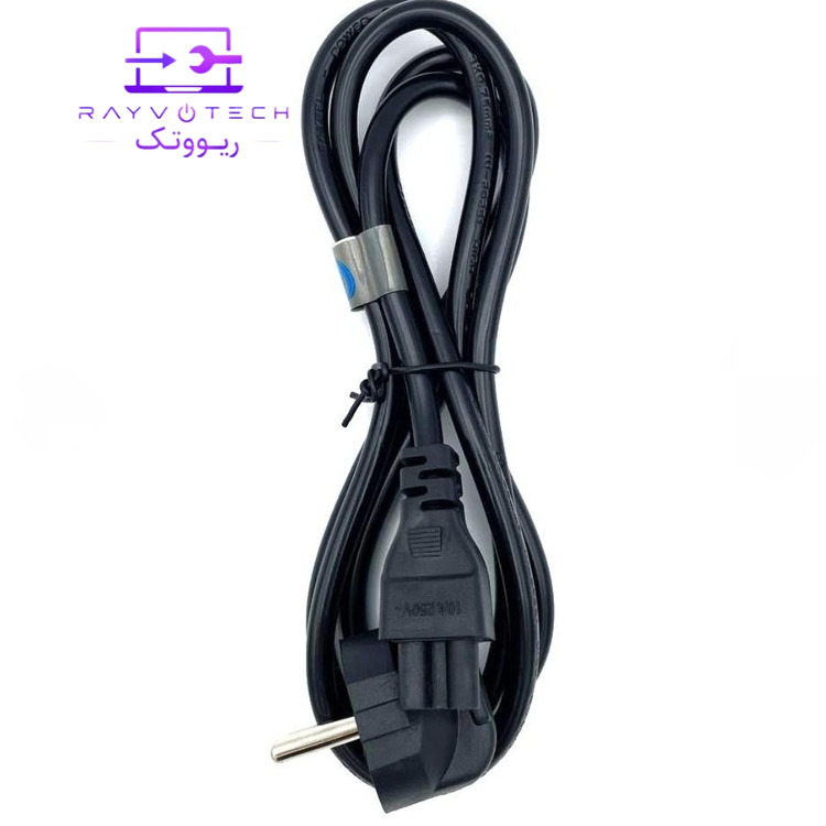 کابل برق آداپتور لپتاپ (سه پین) بایبل (Baybel) طول 1.5 متر
