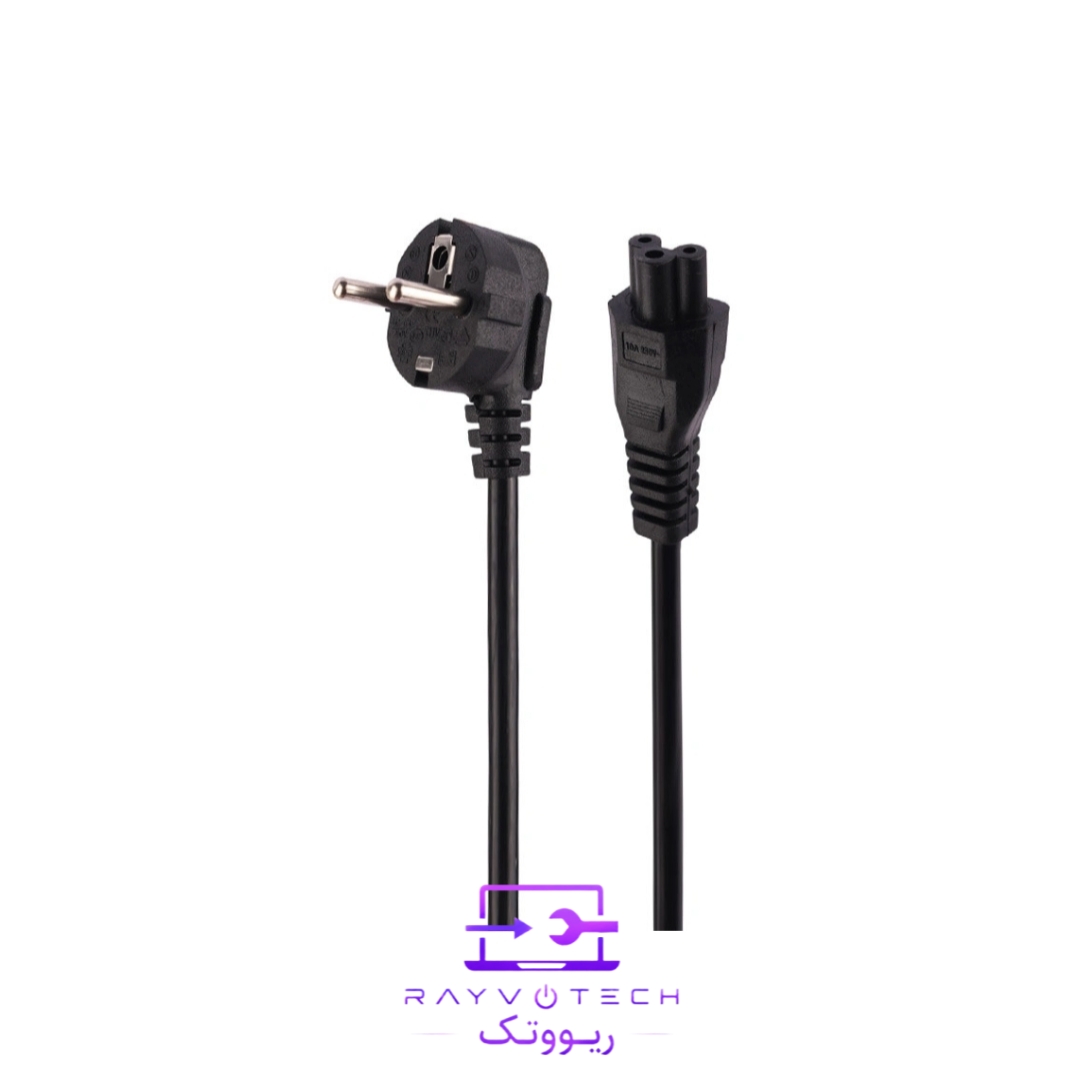 کابل برق آداپتور لپ‌تاپ (سه پین) کانکت (Connect) طول 1.5 متر