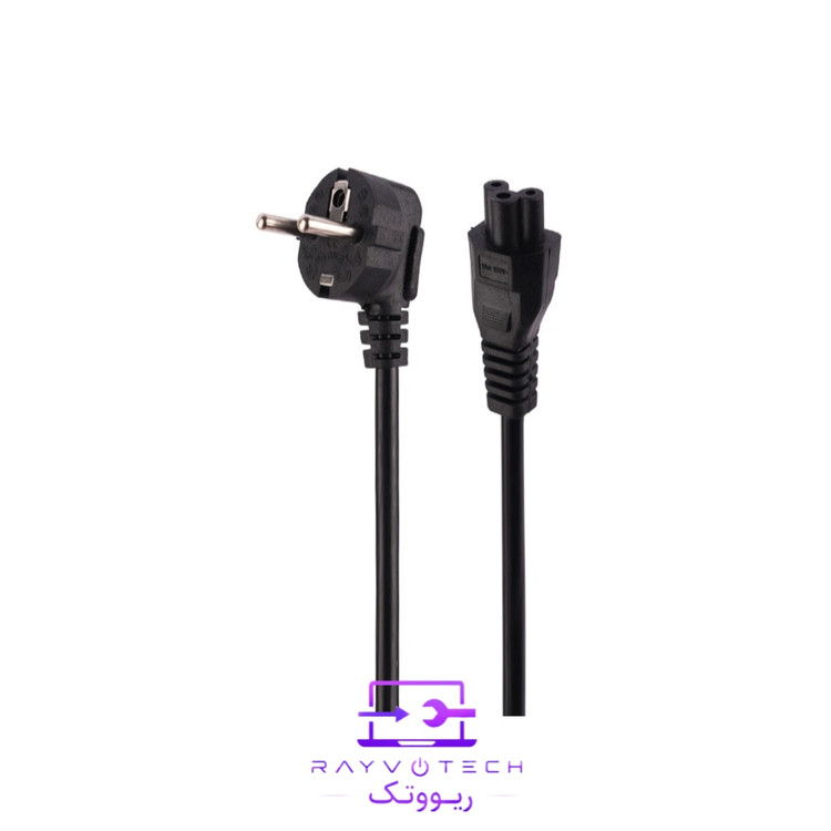 کابل برق آداپتور لپتاپ (سه پین) کانکت (Connect) طول 1.5 متر